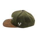 Bayerisches Servus Cap - Dunkelgrün Filz (XL)