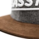 Bayerisches Basst Cap - Hellgrau Filz (XL)