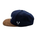 Bayerisches Servus Cap - Dunkelblau Filz (XL)