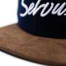 Bayerisches Servus Cap - Dunkelblau Filz (XL)