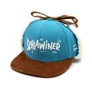 Schlawiner Wintercap - Hellblau Canvas