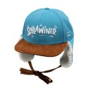 Schlawiner Wintercap - Hellblau Canvas