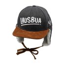 Bayerisches Lausbua Wintercap - Dunkelgrau Canvas