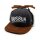 Bayerisches Lausbua Wintercap - Dunkelgrau Canvas