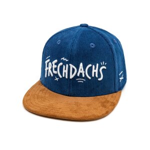 Bayerisches Frechdachs Cap - Petrol Cord (L)