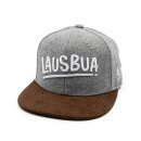 Bayerisches Lausbua Cap - Hellgrau Filz (M, L & XL)