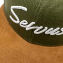 Bayerisches Cap - Servus - Khaki Canvas (XL)