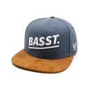 Bayerisches Basst Cap - Graublau Canvas (XL)