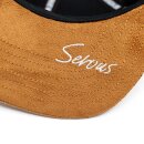 Bayerisches Cap - Servus - Weinrot Cord (XL)