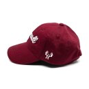 Du Hirsch - Bayerisches Kinder Cap aus Bayern - Bavarian Kids Caps - Strapback - Lausmadl - Weinrot Twill