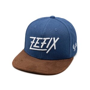 Bayerisches Cap - Zefix - Dunkelblau Canvas (XL)
