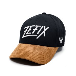 Du Hirsch - Bayerisches Cap aus Bayern - Bavarian Caps - Snapback - Zefix - Schwarzer Twill Stoff