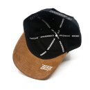 Du Hirsch - Bayerisches Cap aus Bayern - Bavarian Caps - Snapback - Zefix - Schwarzer Twill Stoff