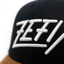 Du Hirsch - Bayerisches Cap aus Bayern - Bavarian Caps - Snapback - Zefix - Schwarzer Twill Stoff