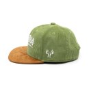 Bayerisches Lausbua Cap - Hellgrün Cord (M & L)