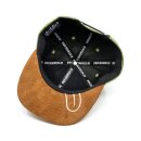 Du Hirsch - Bayerisches Lausbua Cap für Kinder - Bavarian Kids Cap - Snapback - Hellgrünes Cord