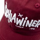 Bayerisches Schlawiner Cap - Weinrot Twill (L)