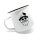 Bayerische Emaille Tasse - Hipster Hias