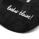 Du Hirsch - Bayerisches Hipster Hias Cap aus Bayern - Bavarian Caps - Snapback - Dunkelgraues Filz