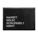 Bayerische Fußmatte - Handy? Geld? Schlüssel?...