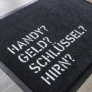 Bayerische Fußmatte - Handy? Geld? Schlüssel?...
