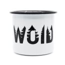 Bayerische Emaille Tasse - Woid