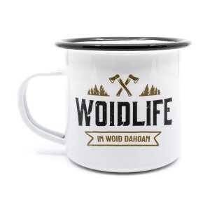 Bayerische Emaille Tasse - Woidlife
