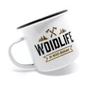 Bayerische Emaille Tasse - Woidlife