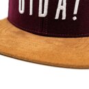 Bayerisches Oida Cap - Weinrot Filz (XL)