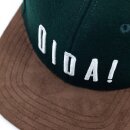 Du Hirsch - Bayerisches Cap aus Bayern - Bavarian Caps - Snapback - Oida - Dunkelgrünes Filz