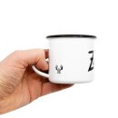 Bayerische Emaille Tasse - Zefix