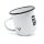 Bayerische Emaille Tasse - Grantler