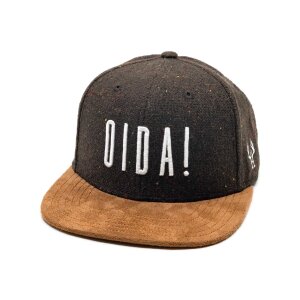 Bayerisches Oida Cap - Braun Canvas (XL)