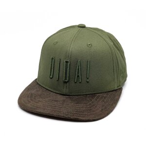 Bayerisches Oida Cap - Dunkelgrün Twill (XL)