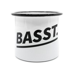 Bayerische Emaille Tasse - Basst