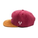 Bayerisches Bixn Cap - Weinrot Canvas (XL)