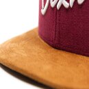 Bayerisches Bixn Cap - Weinrot Canvas (XL)