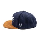 Bayerisches Basst Cap - Dunkelblau Filz (XL)
